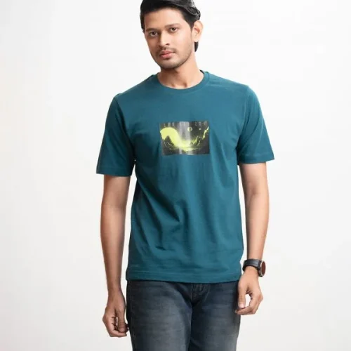 Teal Jersey Short Sleeve T-shirt